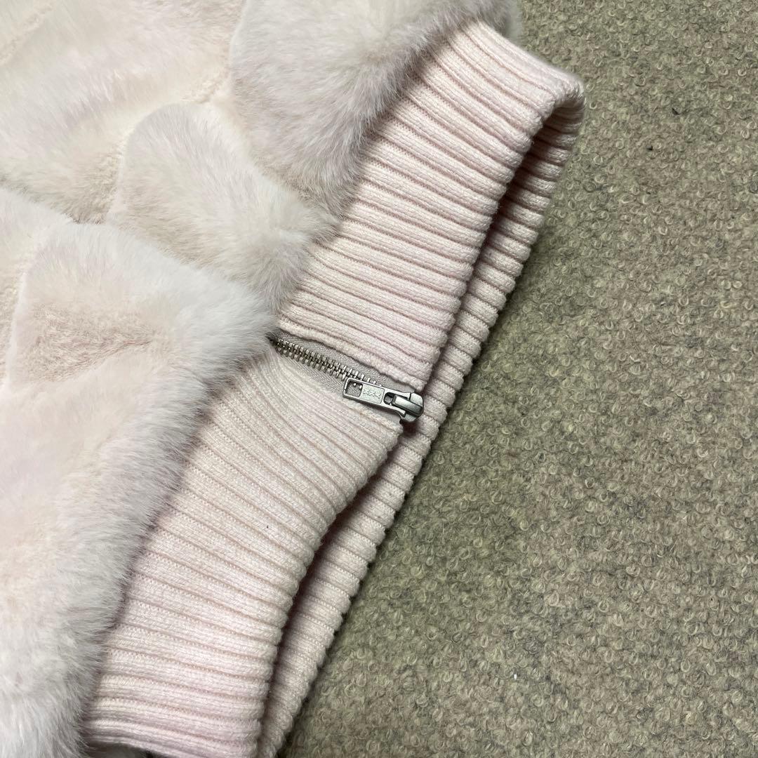 スナイデル ❤︎ファーニットブルゾン❤︎人気即完売/ピンク/新品同様/snidel