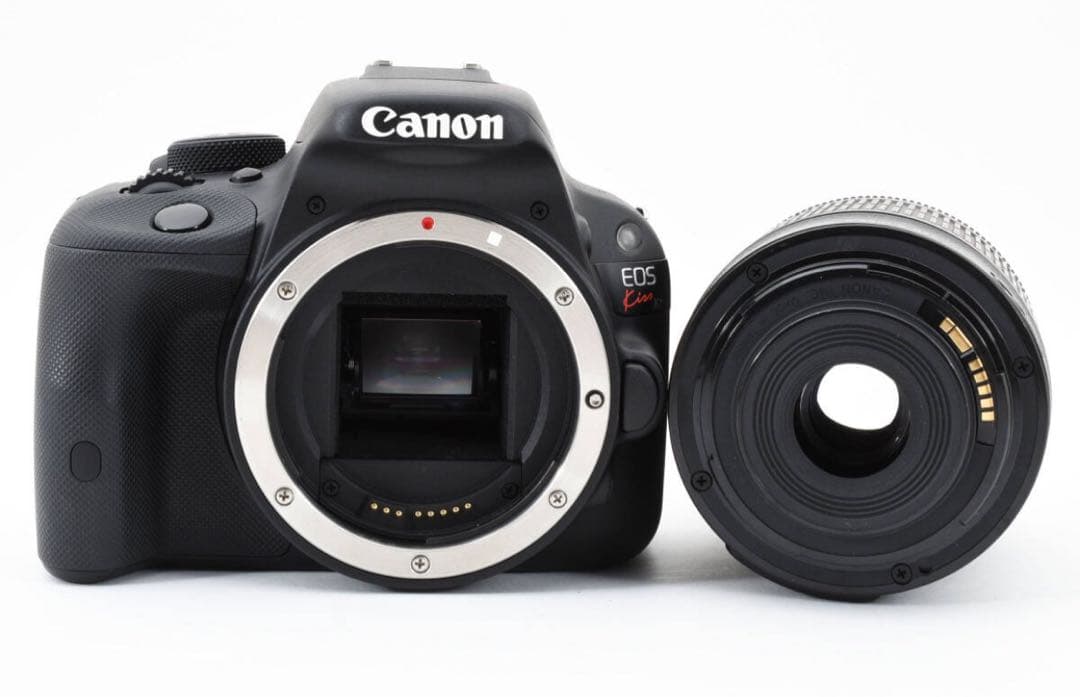 キャノン Canon EOS kiss X7　18 55 IS STM　レンズ有