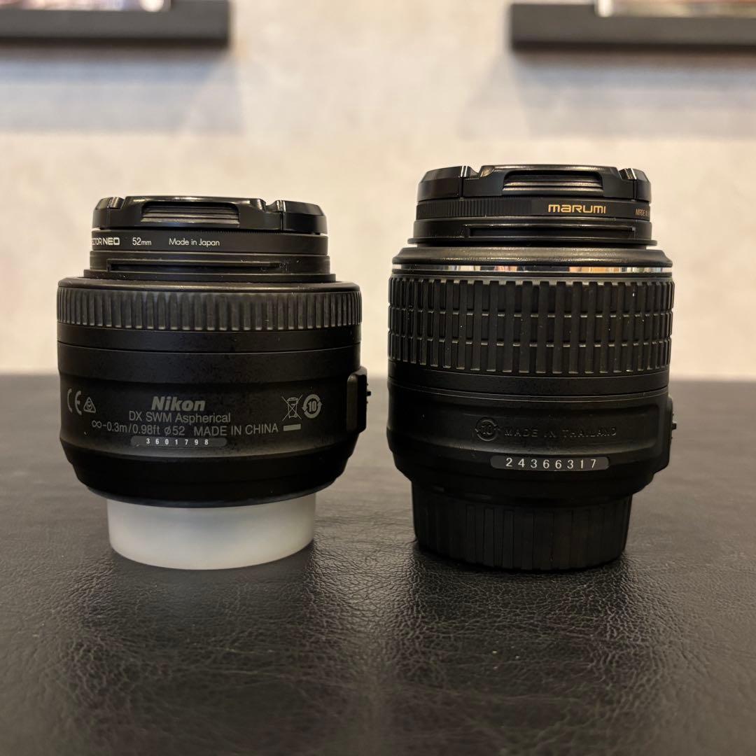 Nikon D5500 VRⅡ Kit ＋35mm f1.8レンズセット