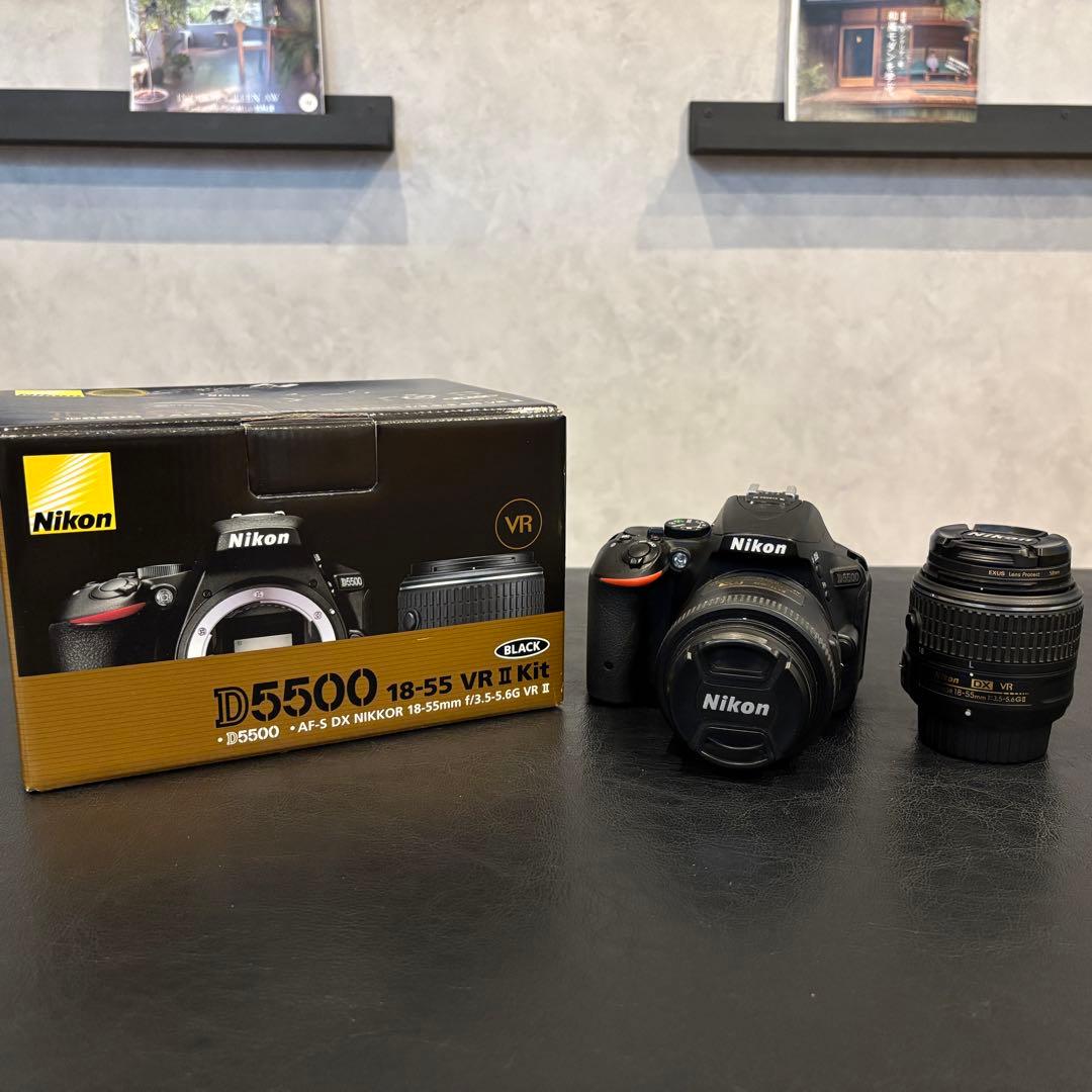 Nikon D5500 VRⅡ Kit ＋35mm f1.8レンズセット