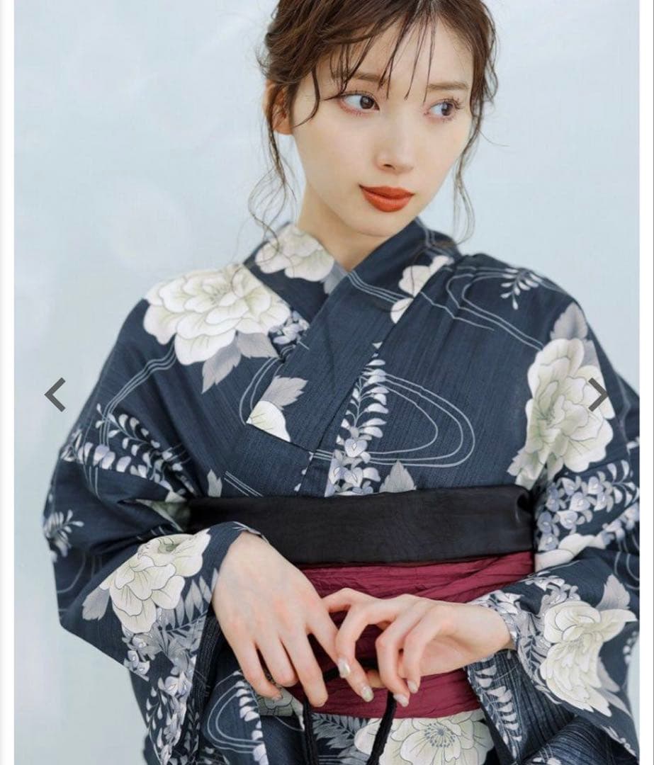 DITA浴衣セット 凪の藤ながれ