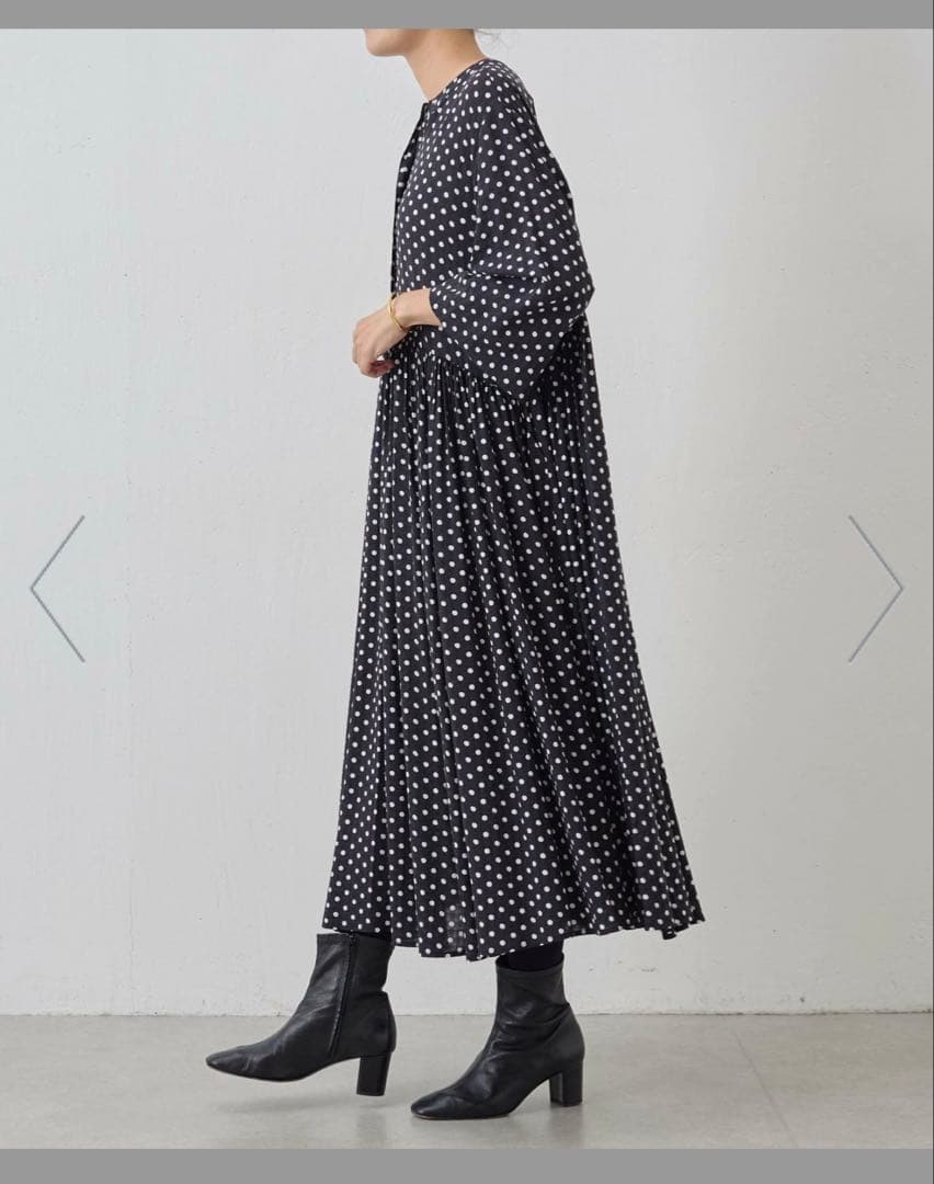 BEARDSLEY ビアグリード水玉　ドットワンピース