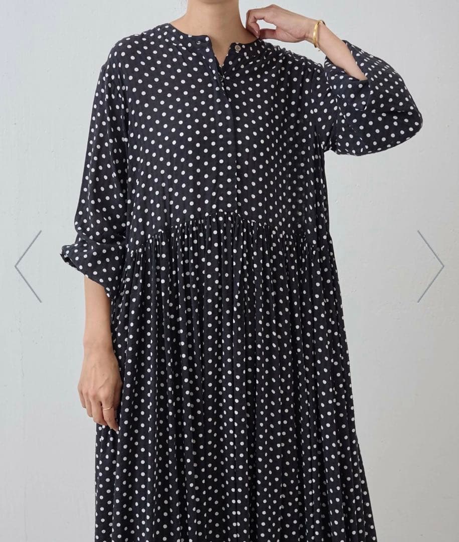 BEARDSLEY ビアグリード水玉　ドットワンピース