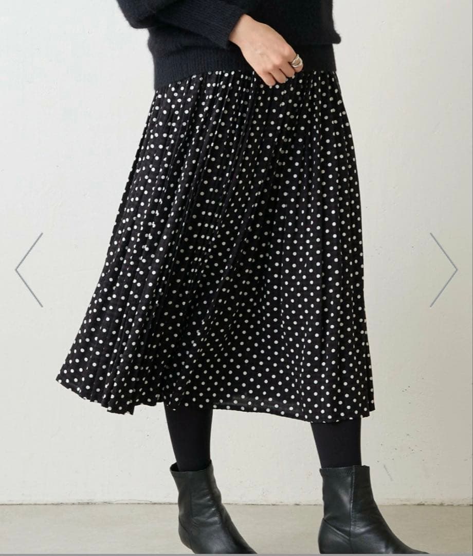 BEARDSLEY ビアグリード水玉　ドットワンピース