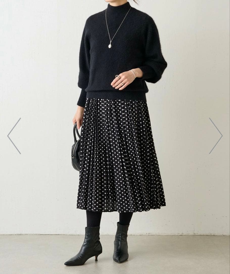 BEARDSLEY ビアグリード水玉　ドットワンピース