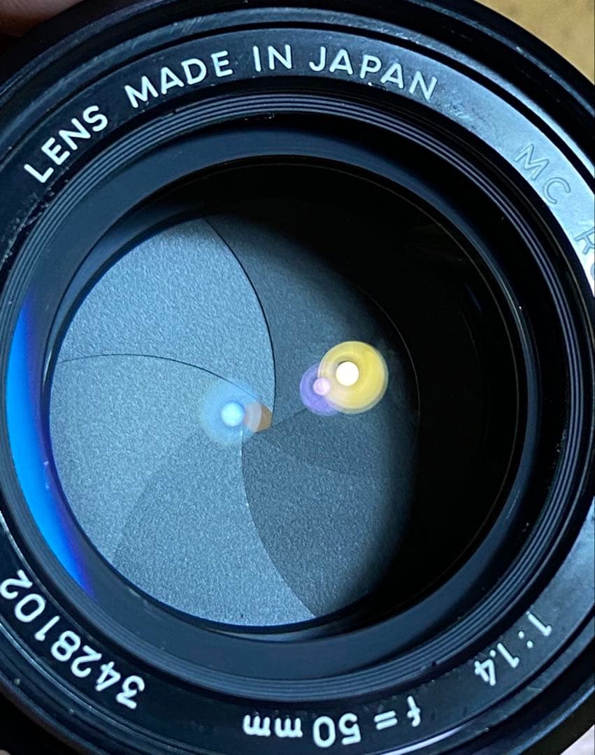 レンズ(単焦点) MINOLTA MC ROKKOR-PG 50mm F1.4