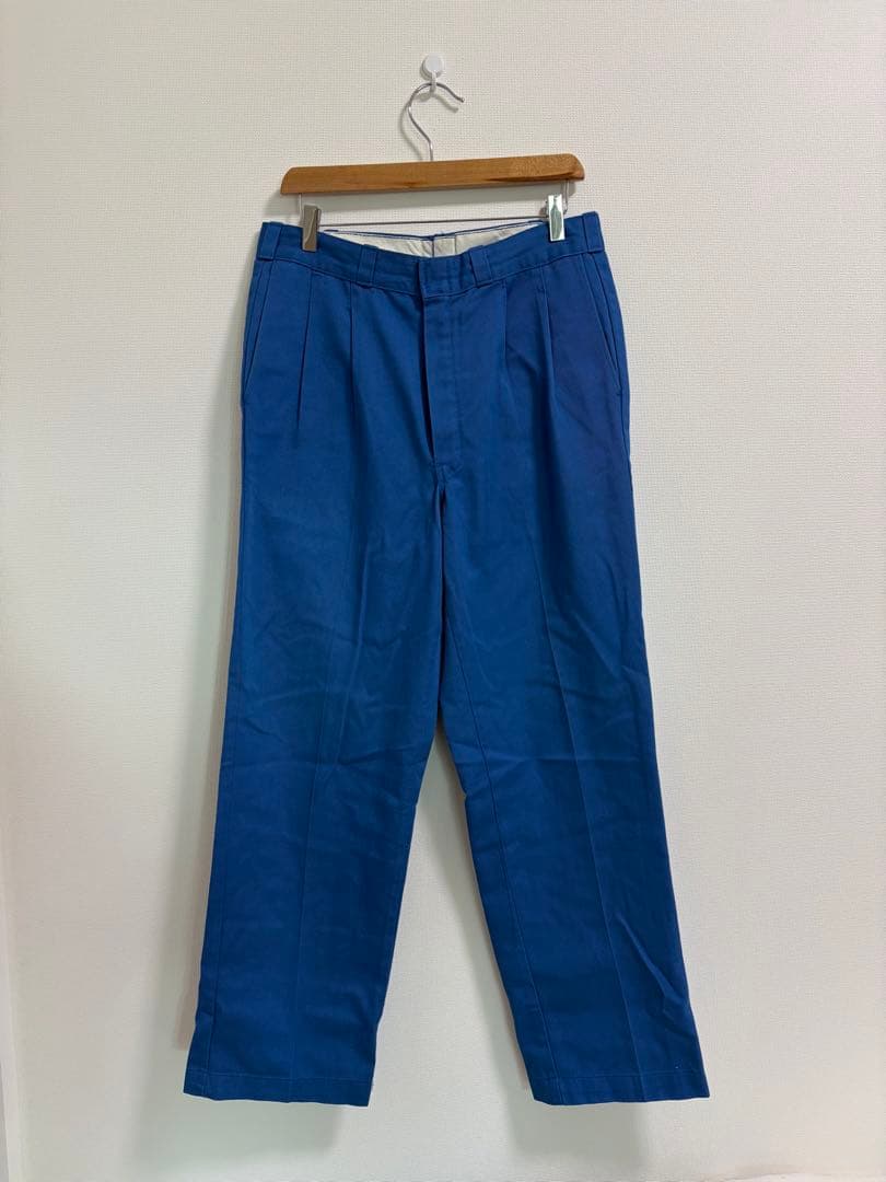レアカラー　Dickies 80s チビタグ 2タックワークパンツ