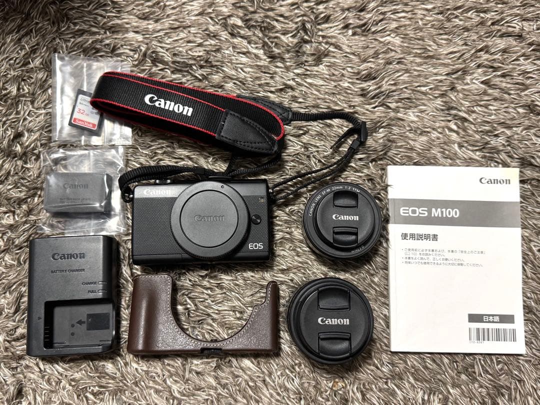 Canon EOS M100 ミラーレス一眼カメラ