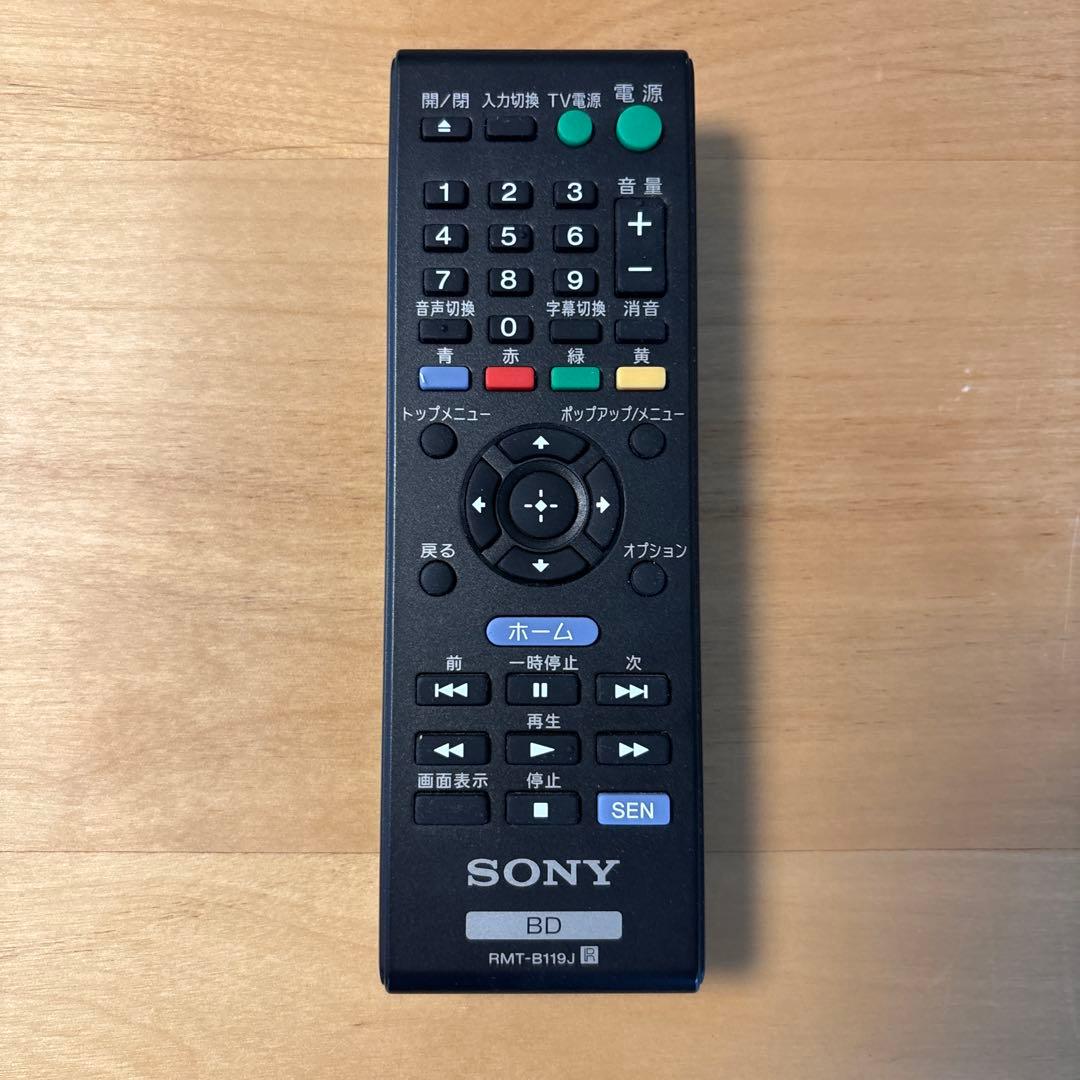 SONY ブルーレイディスク/DVDプレーヤー