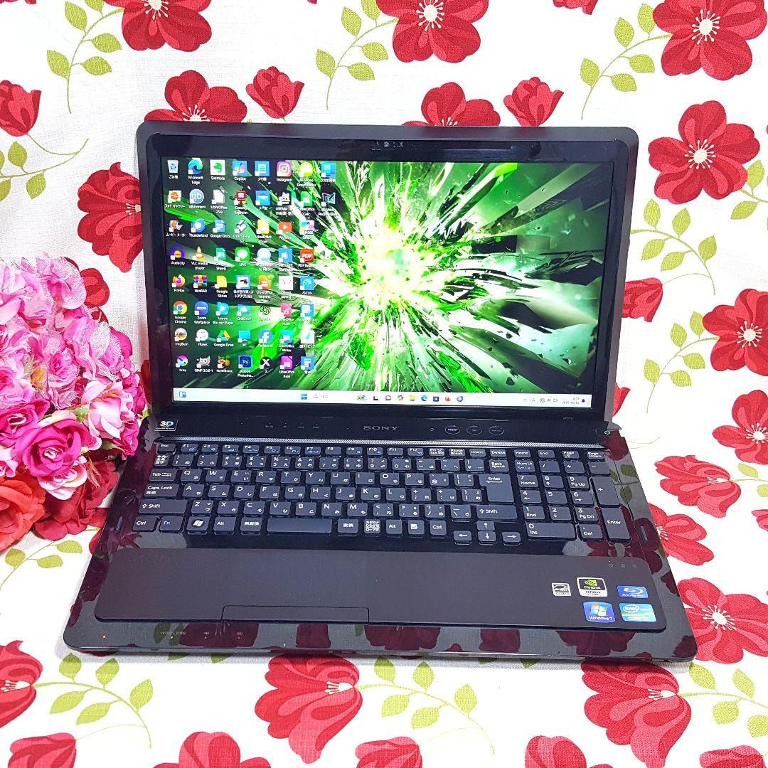 極上★Wind11★新品SSD512GB★メモリ8GB★SONY★VIAO