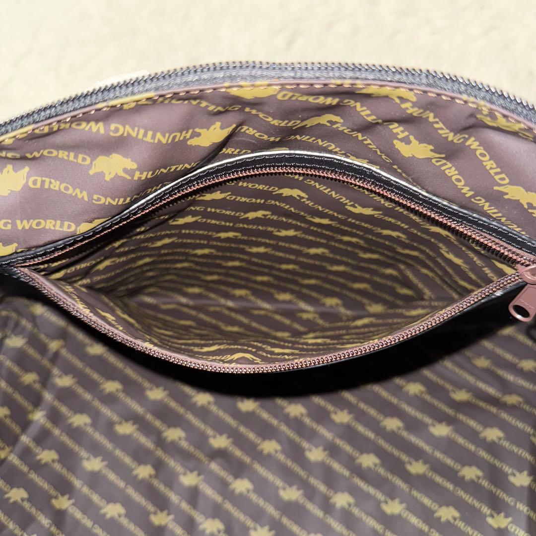 新品 ハンティングワールド メルセデスベンツ コラボ ボストンバッグ 黒