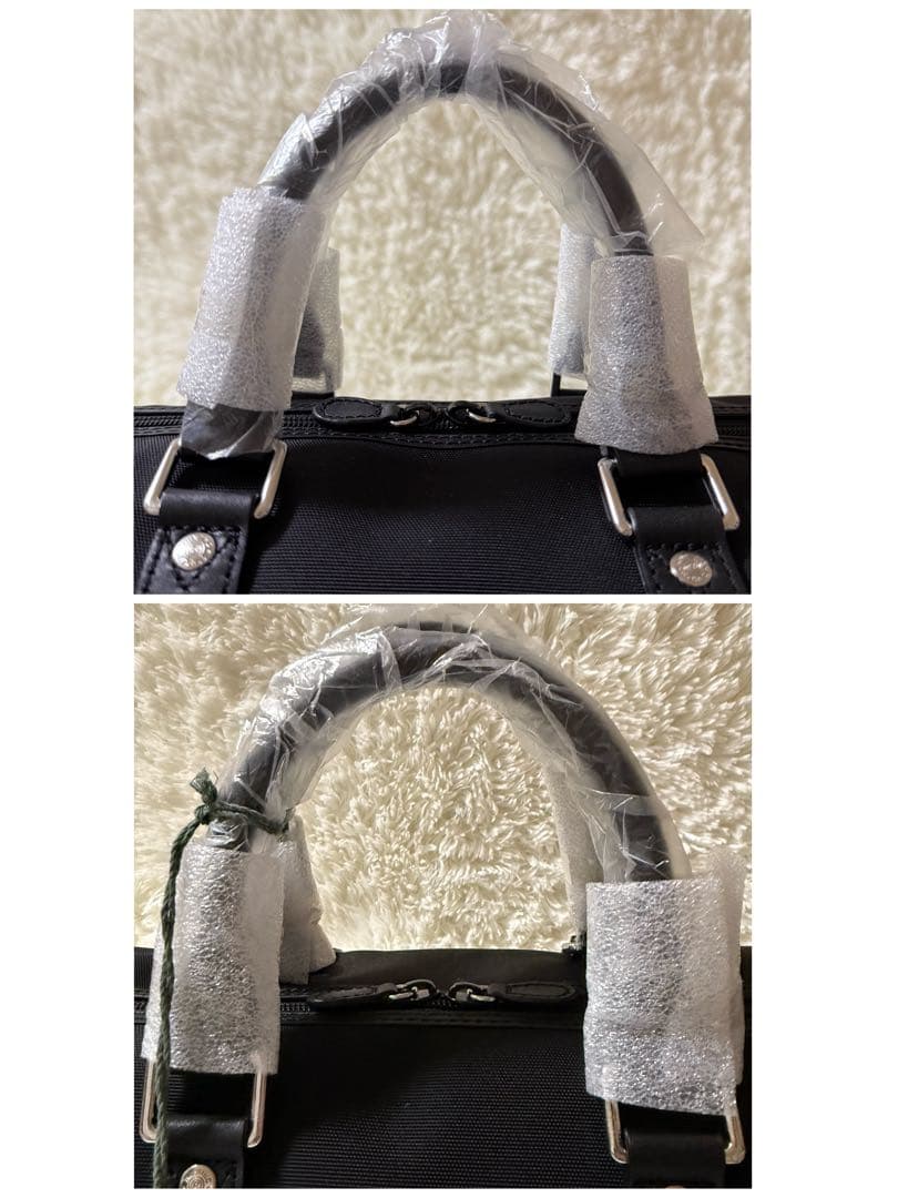 新品 ハンティングワールド メルセデスベンツ コラボ ボストンバッグ 黒