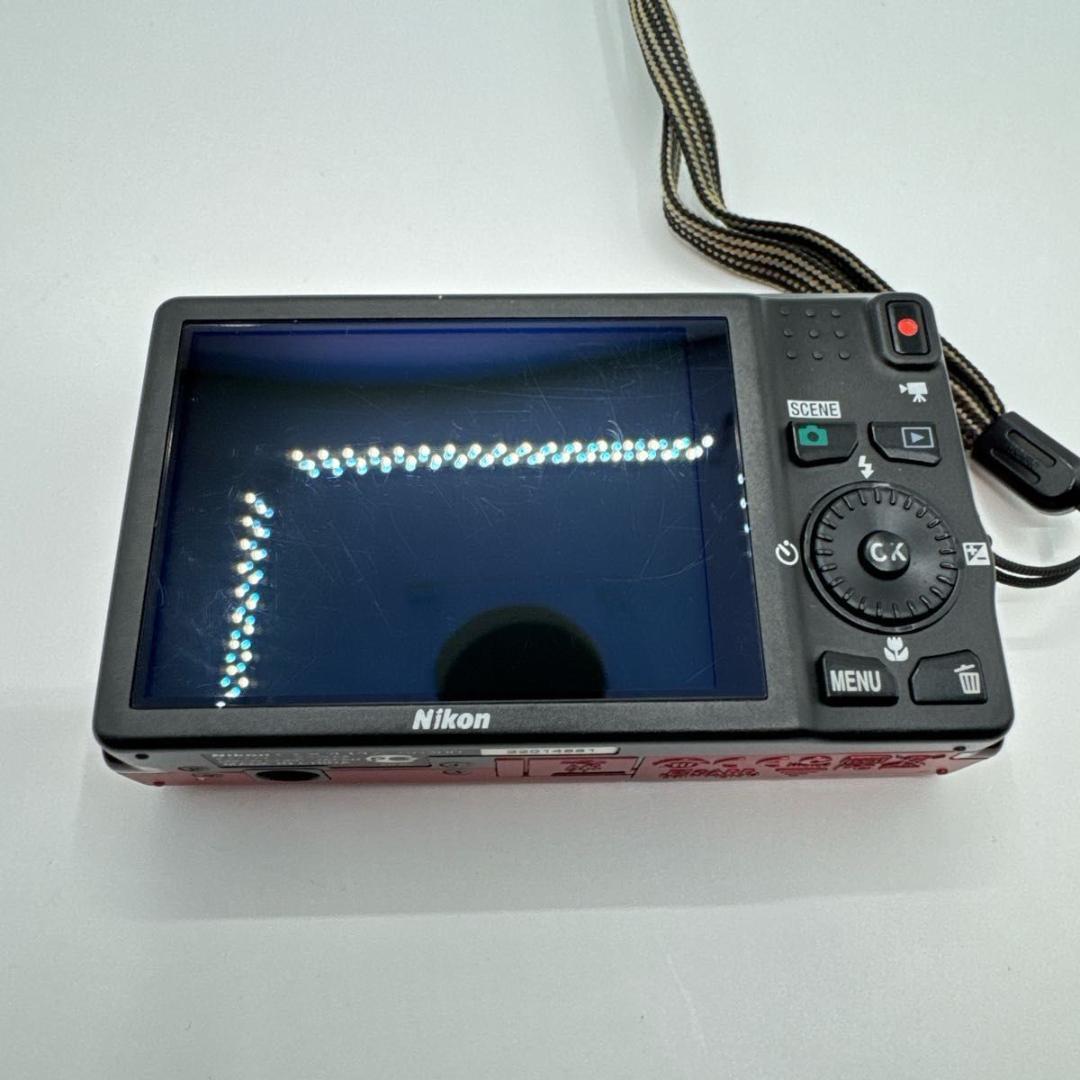 COOLPIX S6200 レッド コンパクトデジタルカメラ NIKON