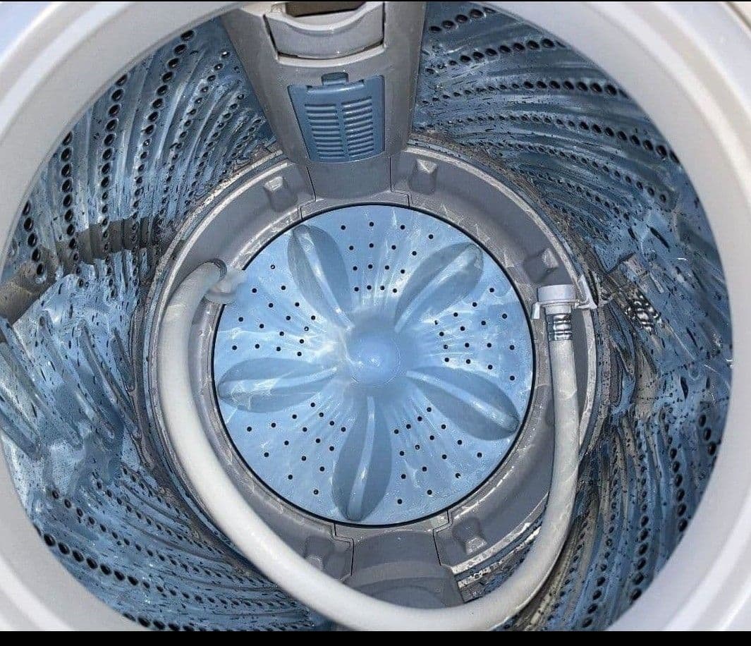 ハイセンス洗濯機 5.5kg立体シャワー水流風乾燥機能付き　2024年製