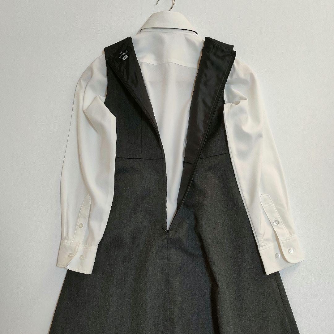 【美品】arisana フォーマルスーツ4点セット　卒服　150 グレー