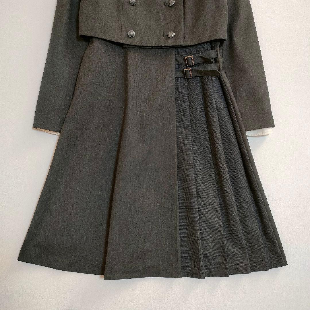 【美品】arisana フォーマルスーツ4点セット　卒服　150 グレー