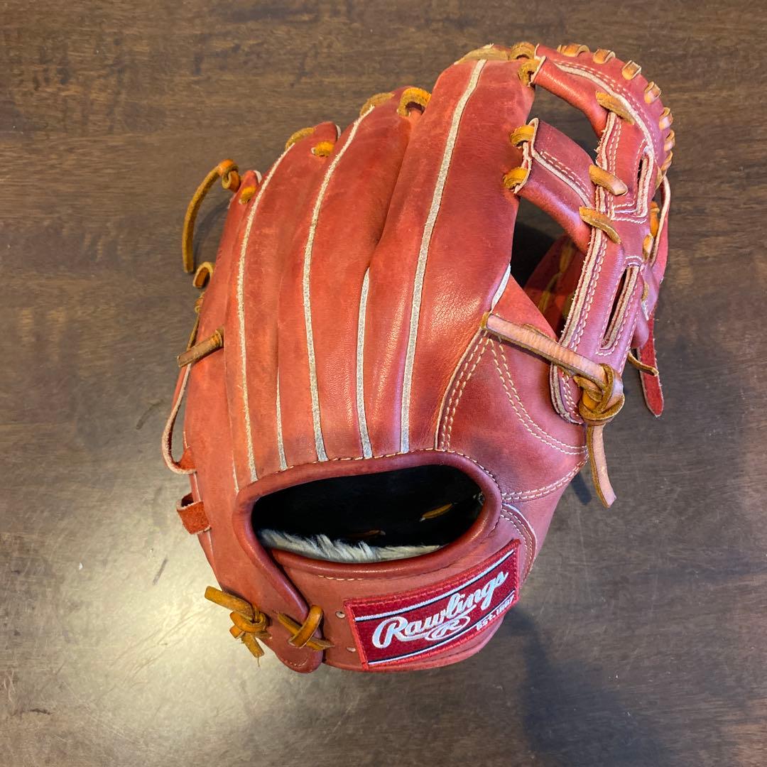 Rawlings レッド 硬式グローブ