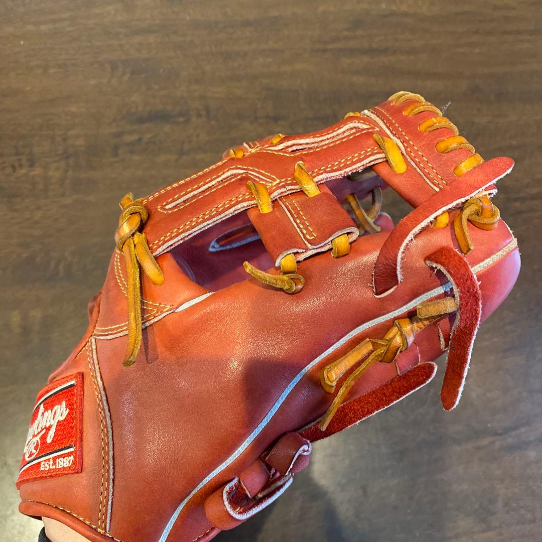 Rawlings レッド 硬式グローブ