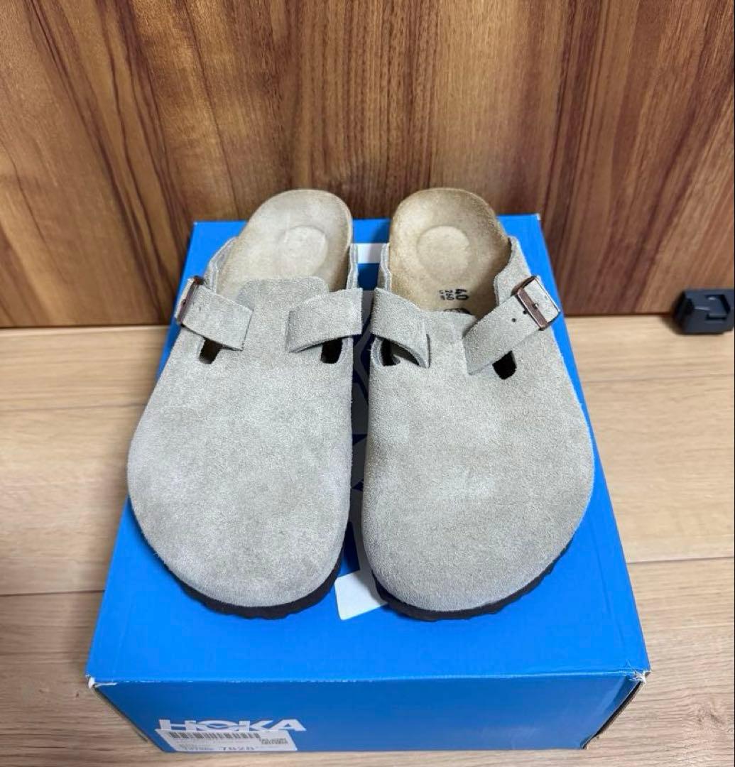 【美品】BIRKENSTOCKビルケンシュトック ボストン 40トープ