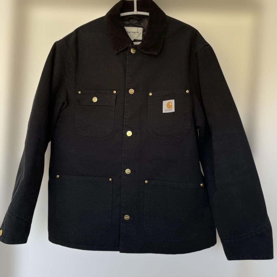 し*ん様 カーハート WIPOGチョアコート黒CARHARTT WIPサイズS