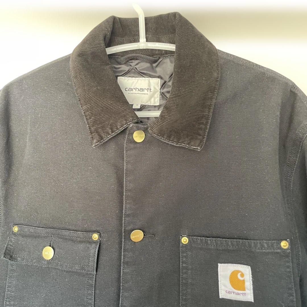 し*ん様 カーハート WIPOGチョアコート黒CARHARTT WIPサイズS