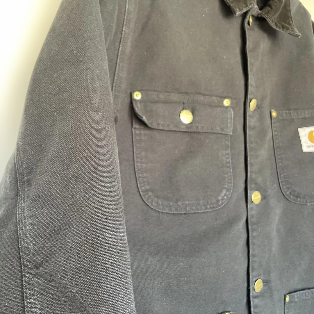 し*ん様 カーハート WIPOGチョアコート黒CARHARTT WIPサイズS