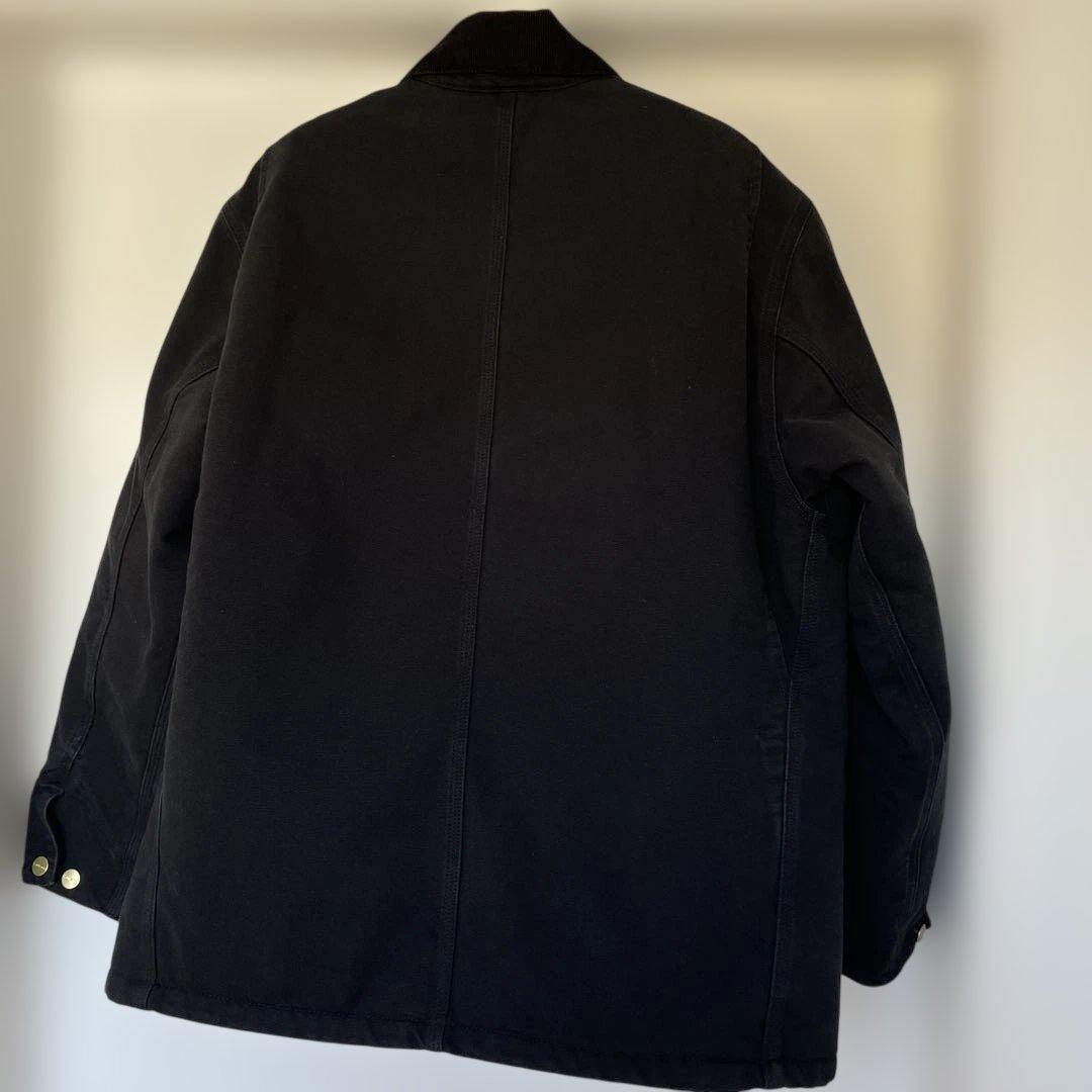 し*ん様 カーハート WIPOGチョアコート黒CARHARTT WIPサイズS