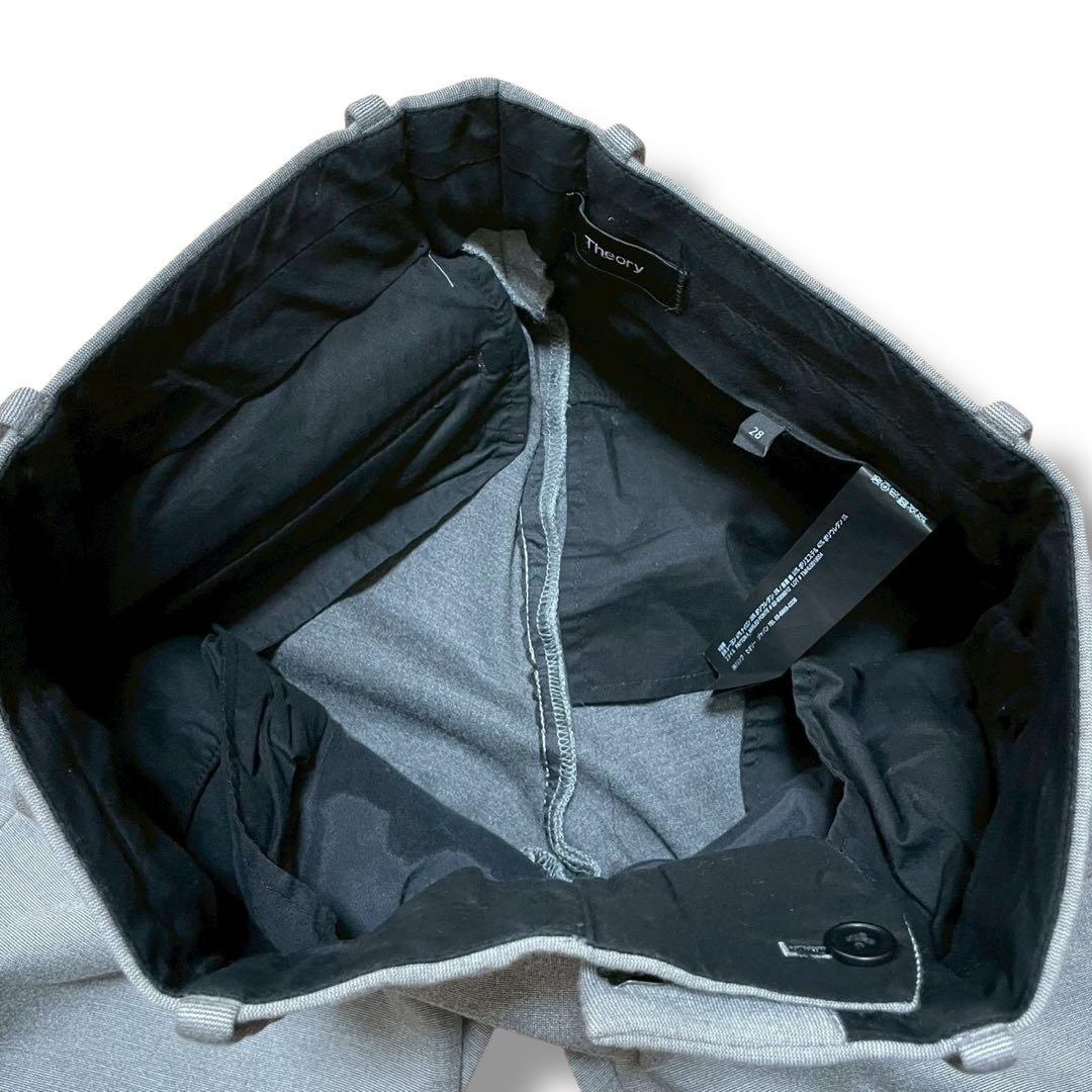 未使用級 現行 Theory メンズスーツ セットアップ グレー 近年