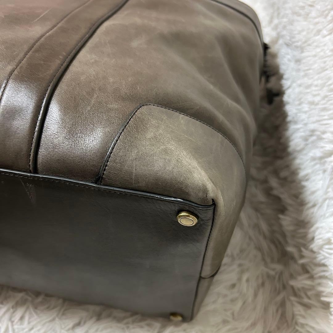 ⭐️特大⭐️コーチ ブリーカー レガシーウィークエンド ボストンバッグ レザー