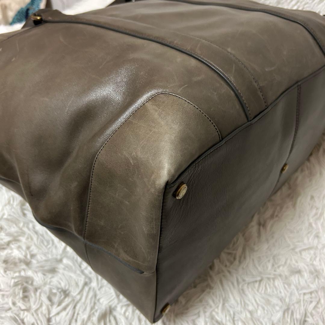 ⭐️特大⭐️コーチ ブリーカー レガシーウィークエンド ボストンバッグ レザー