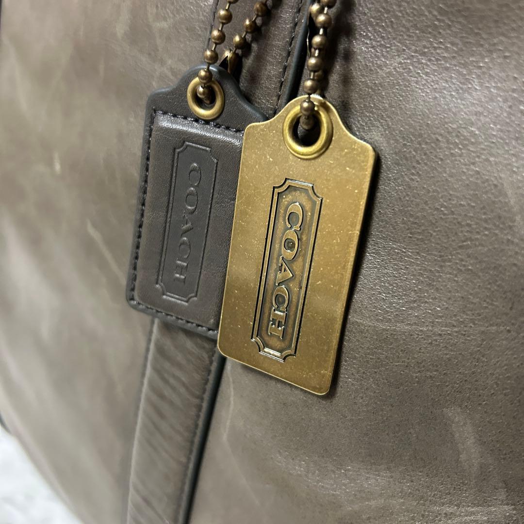 ⭐️特大⭐️コーチ ブリーカー レガシーウィークエンド ボストンバッグ レザー
