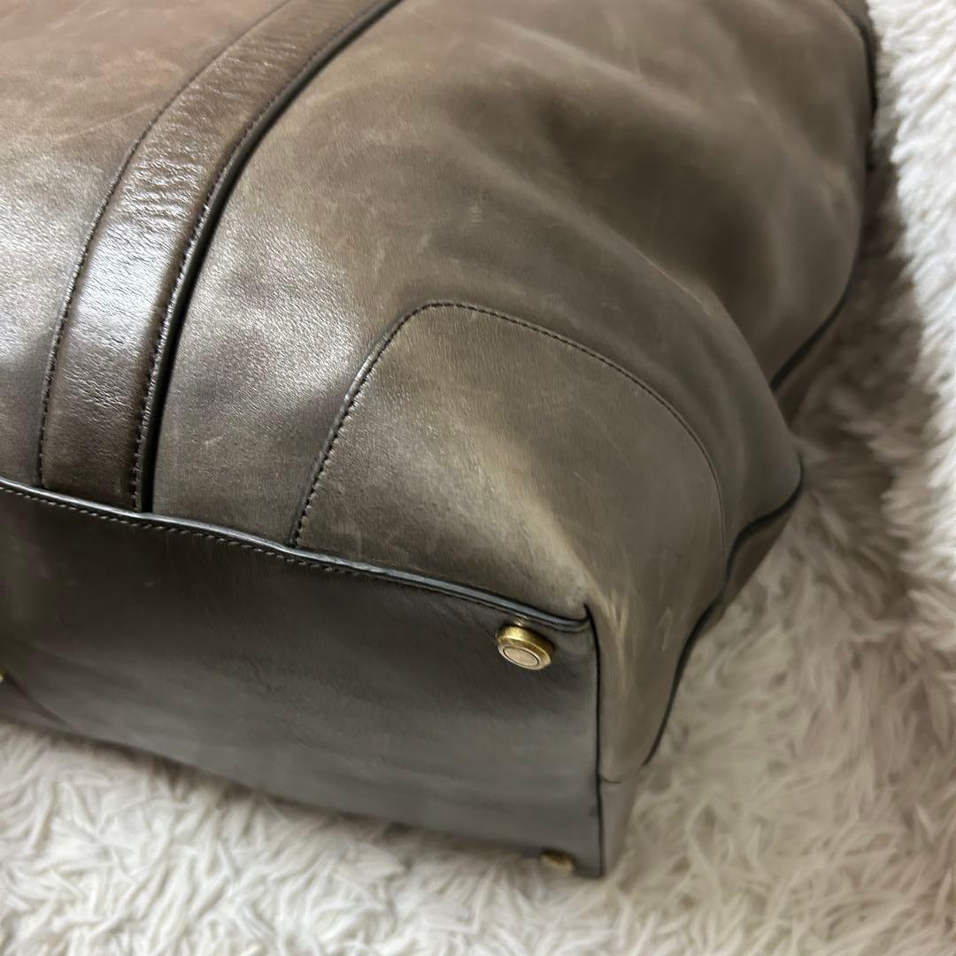 ⭐️特大⭐️コーチ ブリーカー レガシーウィークエンド ボストンバッグ レザー