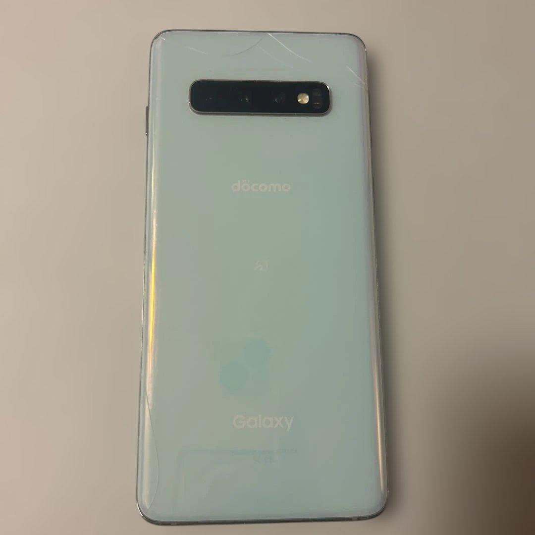 【中古SIMロック解除】Samsung Galaxy S10 ホワイト本体