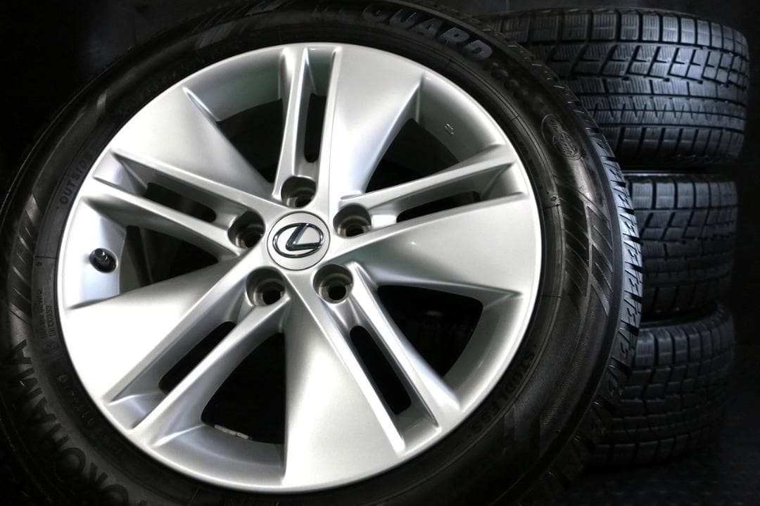 美品 レクサス HS250h 極上9分山 国産スタッドレス 215/55R17