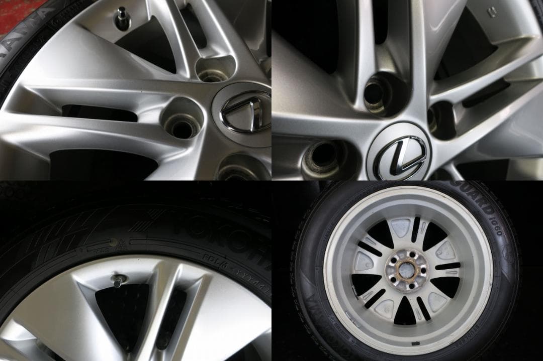 美品 レクサス HS250h 極上9分山 国産スタッドレス 215/55R17