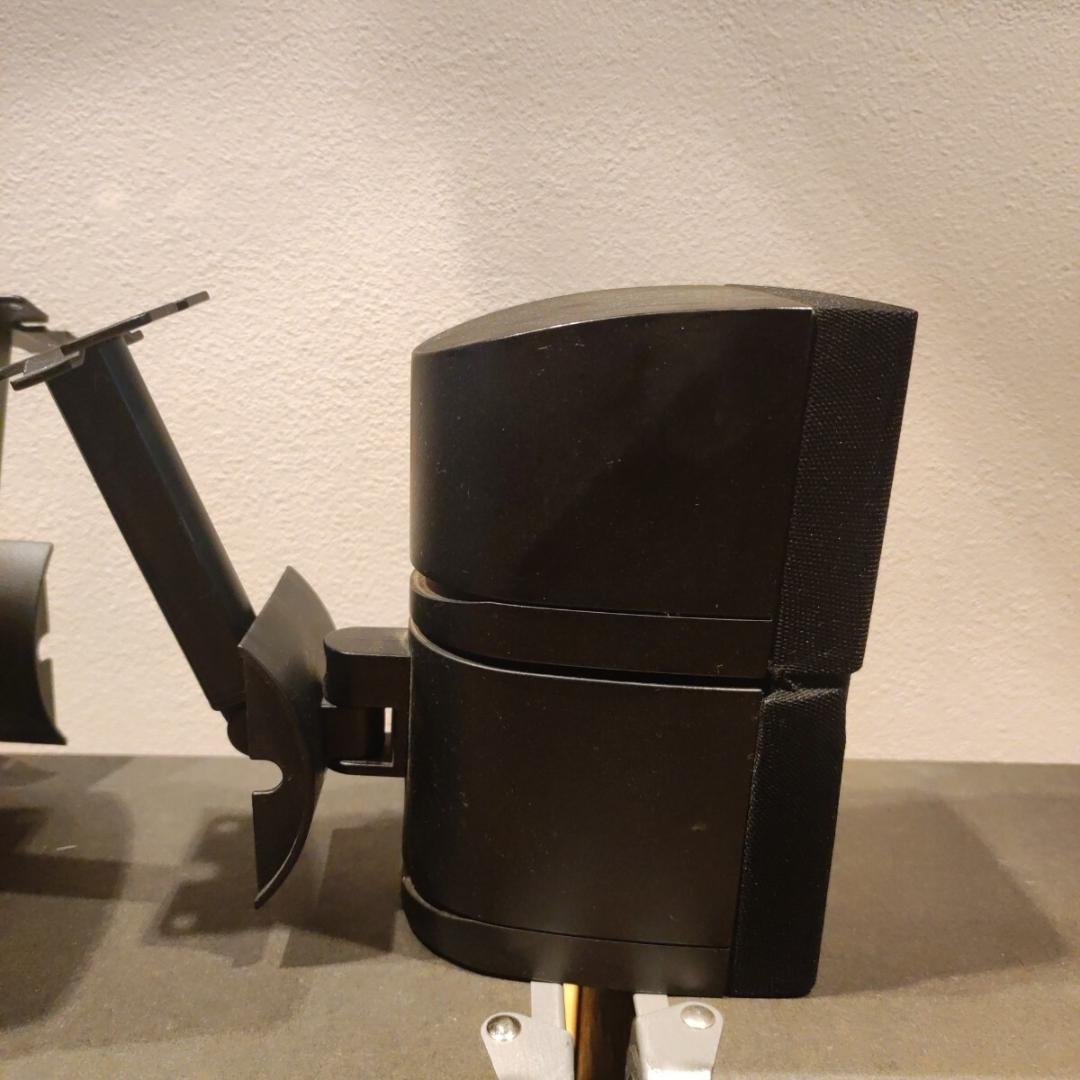 BOSE キューブスピーカー ペア 壁掛けブラケット付 ブラック