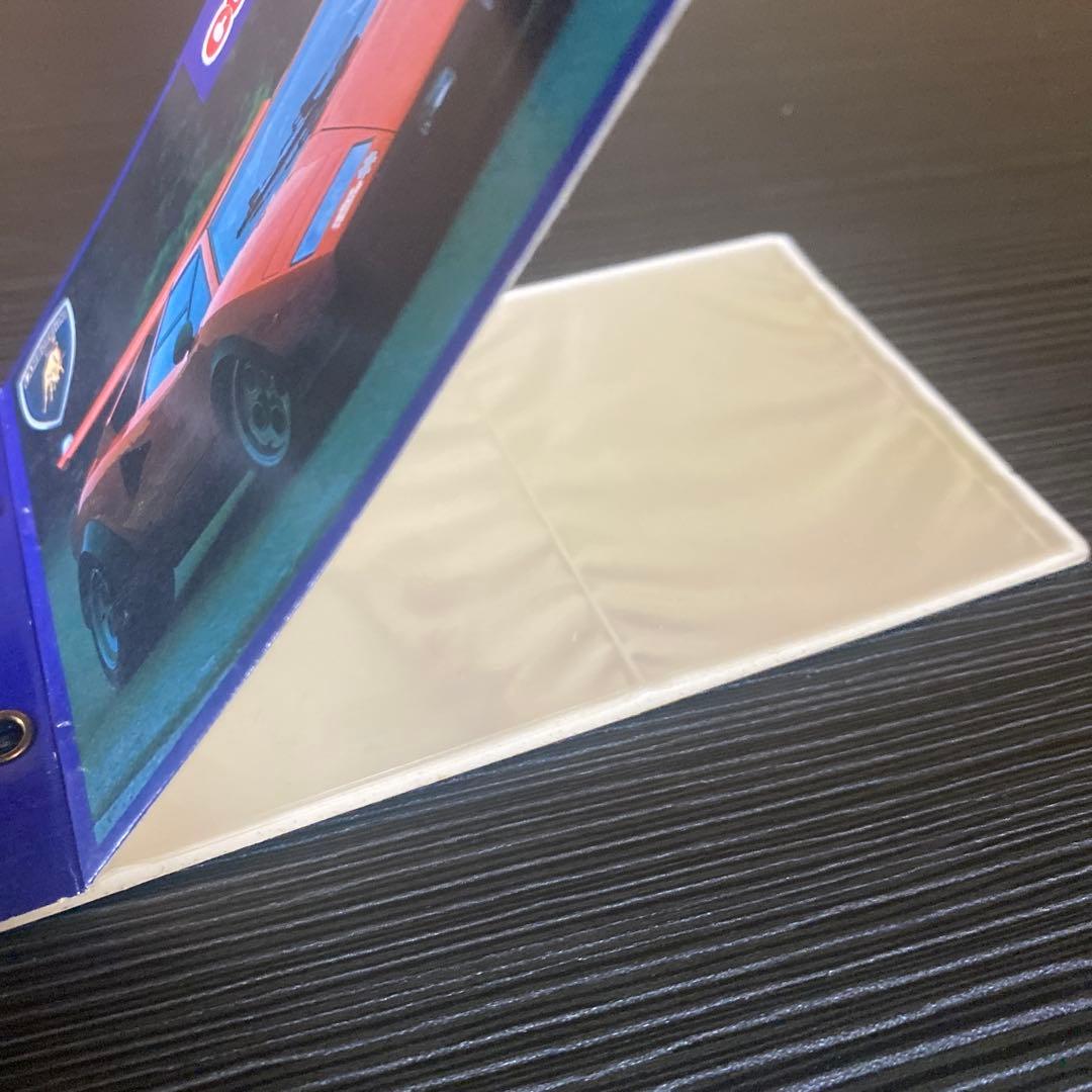 【中古】スーパーカー　ミニカード　ファイル