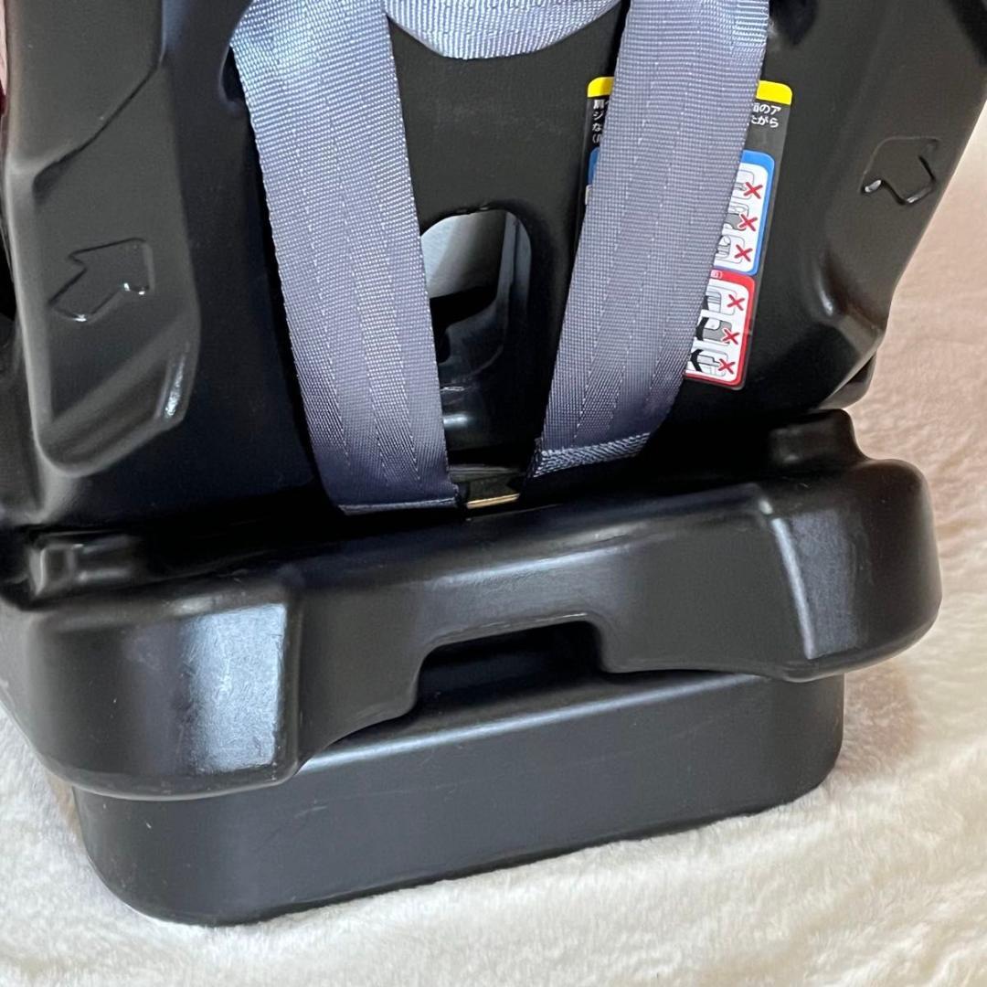 美品 リーマン LEAMAN カイナ チャイルドシート 1029A レッド