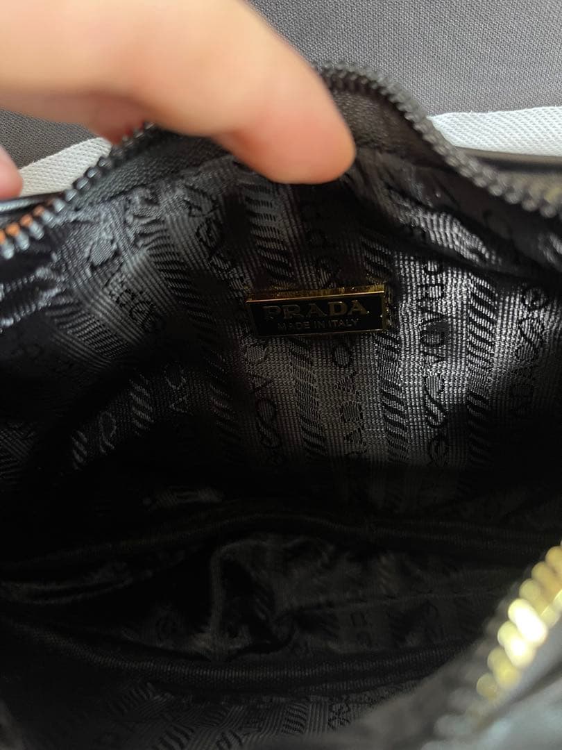 PRADA ショルダーバッグ 2way ノベルティ キルティング ブラック