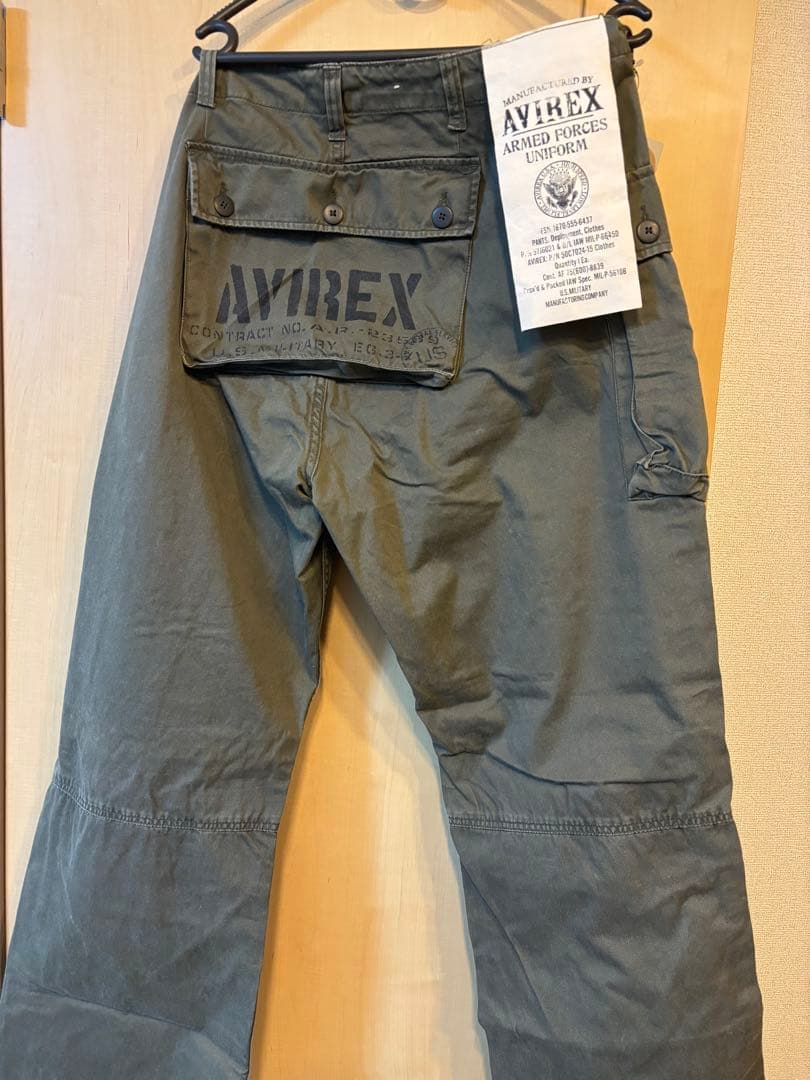 【AVIREX 】カーゴパンツ モンキーパンツ　2XL