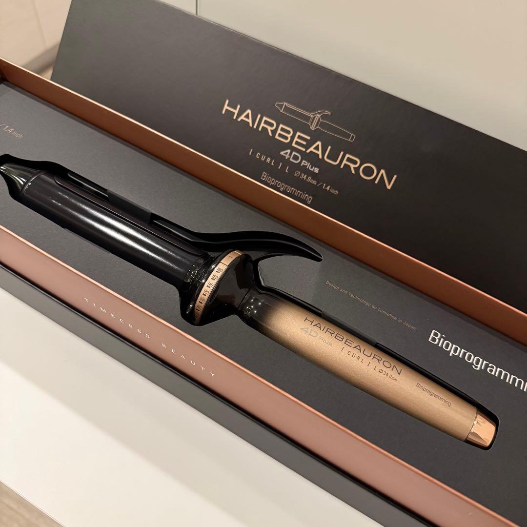 HAIRBEAURON 4D Plus カールアイロン34mm