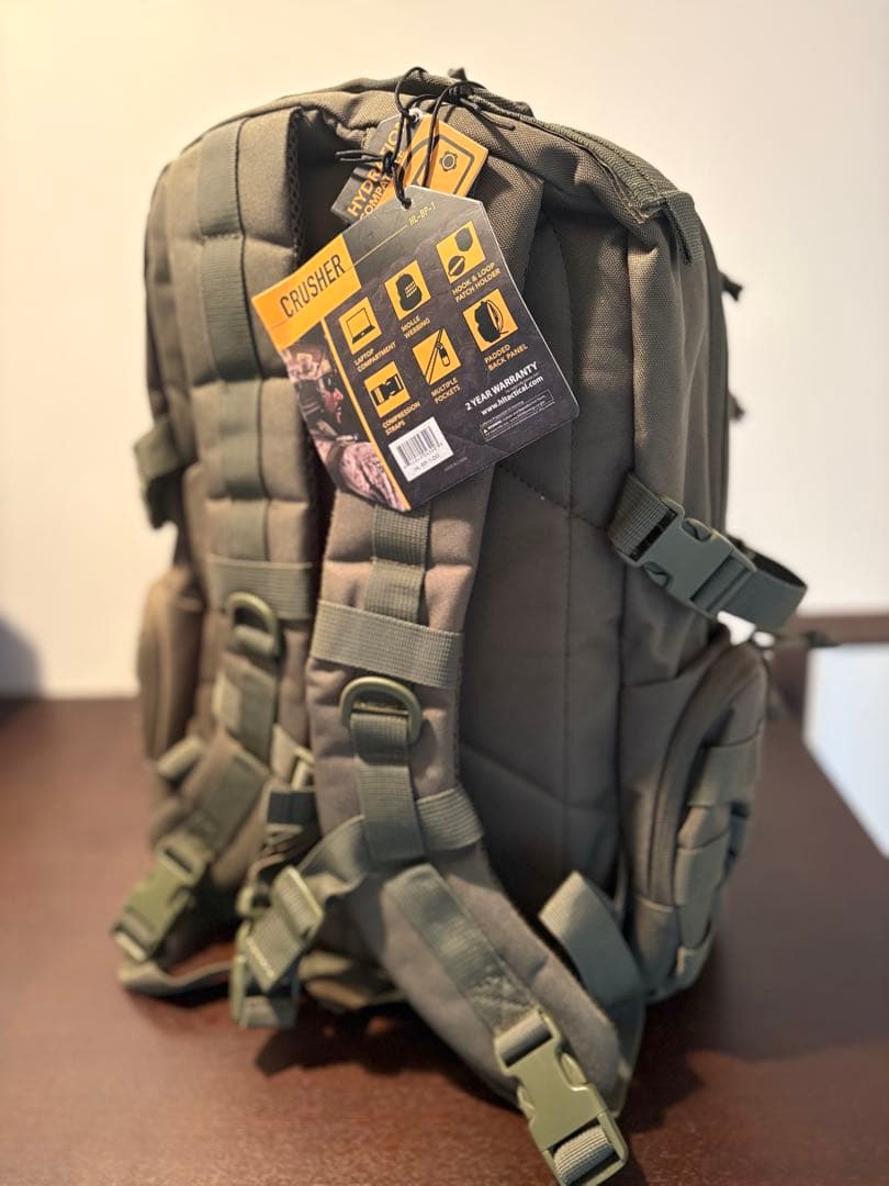 HighlandTactical MolleウェビングCRUSHERバックパック