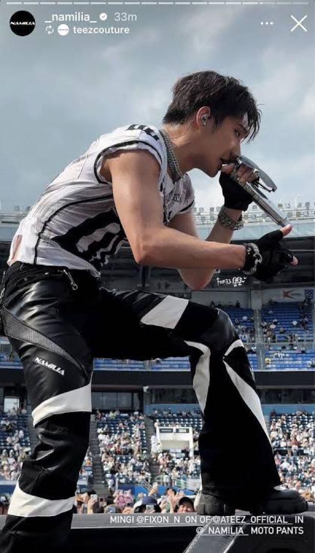 NAMILIA テクノバギーパンツ カーゴパンツ ギミック Y2K 完売モデル