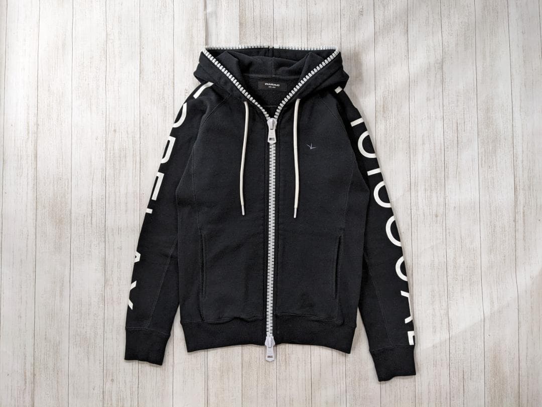 ウノピゥウノ/ビッグファスナースウェットセットアップ/パーカー×ジョガーパンツ