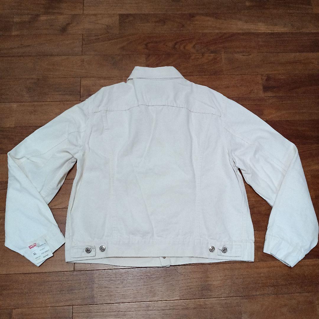 Levis70506 5951ホワイトデニムジャケット80年代デッドストック