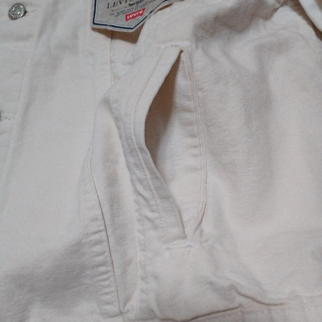 Levis70506 5951ホワイトデニムジャケット80年代デッドストック