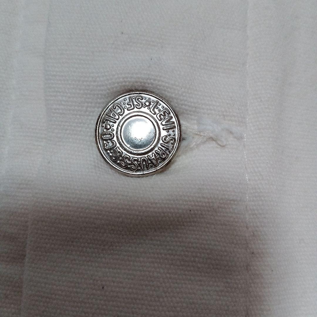 Levis70506 5951ホワイトデニムジャケット80年代デッドストック