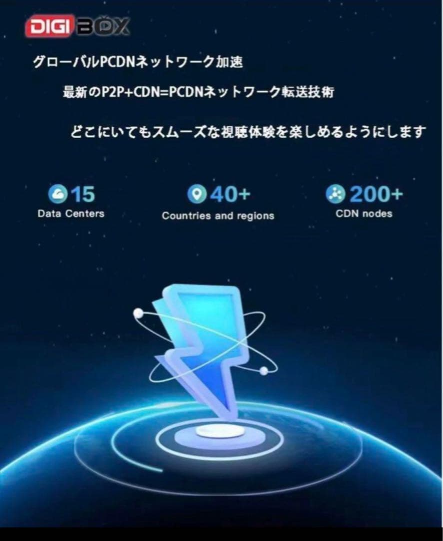 Digibox D3 Plusアメリカのスポーツや世界中の映画を楽しめる 新品！