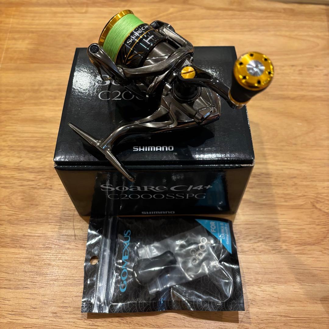 17ソアレci4+ c2000SSPG ゴメクサスハンドルノブ付き