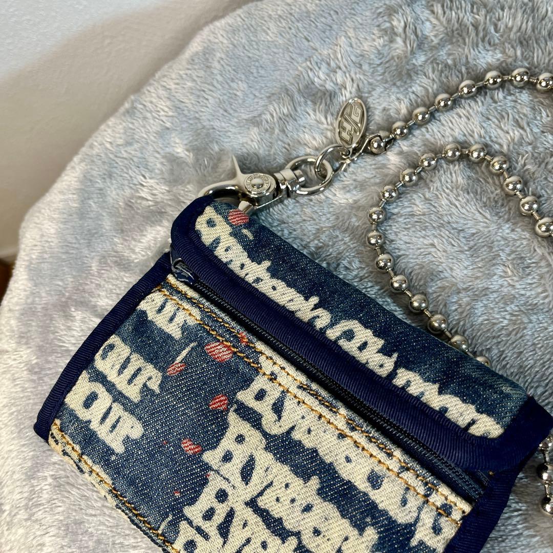 peace ヒステリックグラマー シルバー ウォレットチェーン